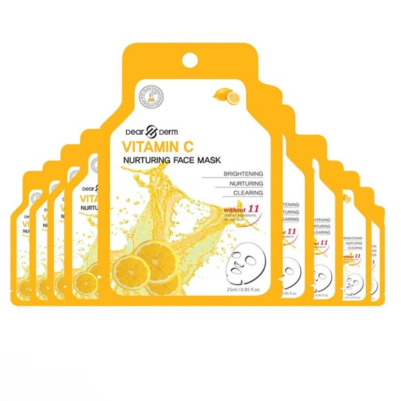 Dear Derm Other - 10pack Vitamin C Nurturing Face Mask
